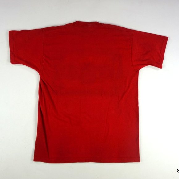 Mickey Mouse Jerry Leigh Box Logo Big Graphic T-Shirt OSFA Red Disney - Picture 2 of 10